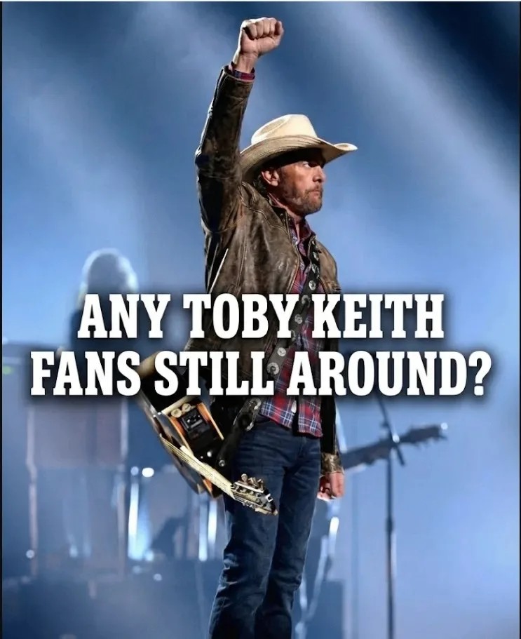 When a man who once shook stadiums stands under the lights and barely holds back tears, you know this is no ordinary performance. In Toby Keith’s haunting rendition of Don’t Let the Old Man In, he doesn’t just sing — he confesses. His voice, heavy with truth, sounds less like music and more like a private prayer. Every lyric carries fear, stubborn courage, and the raw reality of aging. “Don’t let the old man in” becomes more than a line — it’s a plea to hold on, to fight for one more sunrise, one more breath. This isn’t entertainment. It’s a reckoning. A goodbye wrapped in grit and defiance — a powerful reminder that even legends quietly ask for a little more time before the darkness closes in.