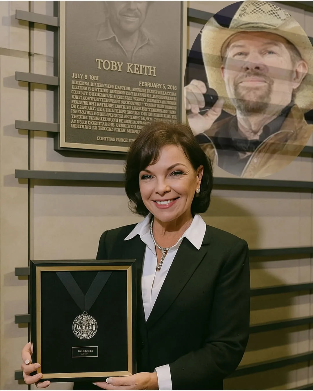 “He didn’t get the chance to hear the news that he had been inducted, but I have a feeling—in his words—he might have thought, ‘I should’ve been.’ So, Toby, we know you know—you ARE in the Country Music Hall of Fame.” Tricia Covel stepped up to accept the medallion for her husband, her eyes filled with emotion. It wasn’t a night of glitz and glamour — it was honest and heartfelt, just like Toby Keith’s music. Post Malone opened with “I’m Just Talkin’ About Tonight,” Eric Church held back tears through “Don’t Let the Old Man In,” and Blake Shelton made the crowd laugh and cry with “I Love This Bar” and “Red Solo Cup.” Toby had always sung for soldiers, for parents, for lonely nights and hopeful mornings. He never needed flashing lights — just the right song at the right moment, and a lyric that reached straight to the heart. And last night, everyone understood: Awards are just ceremony. Toby Keith had been a legend — for a very long time.